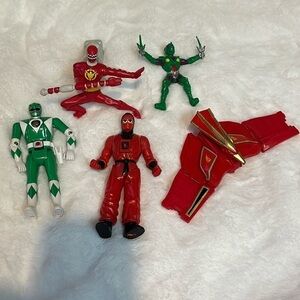 Power Ranger Ninja 90’s Retro Toy lot